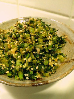 大根の葉(にんにく風味)-レシピのメイン写真