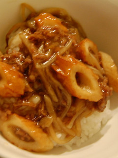ちくわとひき肉どんぶり-レシピのメイン写真