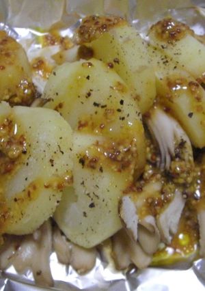 まいたけのホイル焼き-レシピのメイン写真