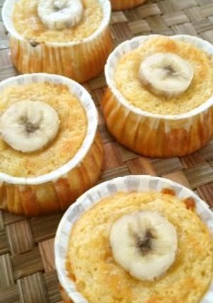 簡単☆しっとりふわふわバナナケーキ-レシピのメイン写真