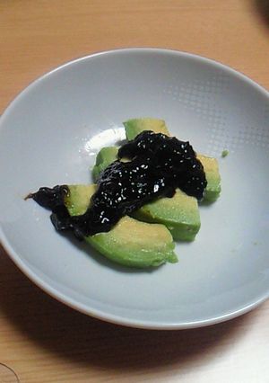 おつまみに＊アボカドと海苔の佃煮-レシピのメイン写真