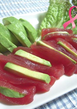 安いマグロ赤身をトロ風に調理する-レシピのメイン写真
