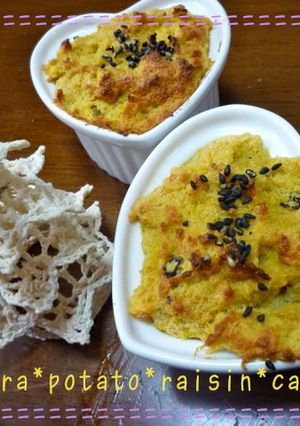 サツマイモとおからのふんわふわケーキ-レシピのメイン写真