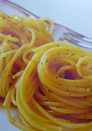 卵かけパスタ-レシピのメイン写真