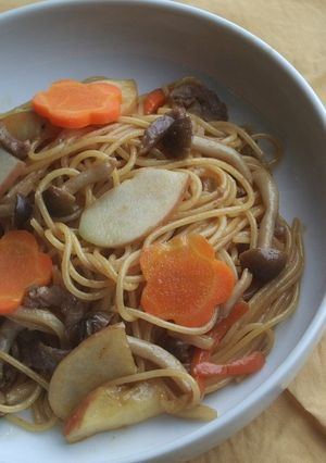 チンジャオロースでパスタ-レシピのメイン写真