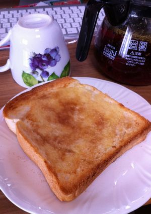 簡単！ダイエット♪カリカリ甘マヨトースト-レシピのメイン写真