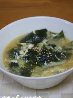 @わかめスープ@-レシピのメイン写真
