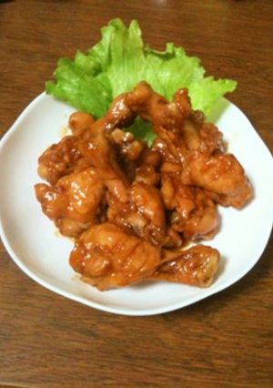 手羽元の照り煮-レシピのメイン写真