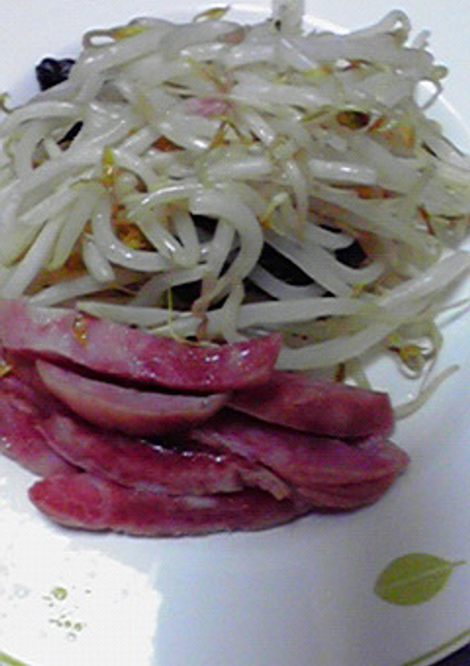 レンジで簡単♪もやしとハムの炒め物-レシピのメイン写真