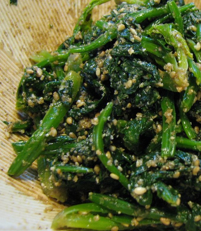 砂糖と醤油だけ☆ほうれん草の胡麻和え-レシピのメイン写真