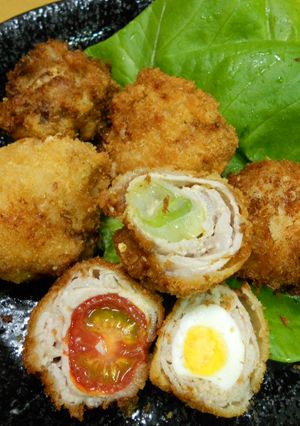 豚肉の巻き巻きフライ-レシピのメイン写真