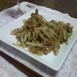 大根の皮☆ベーコンの炒めもの!