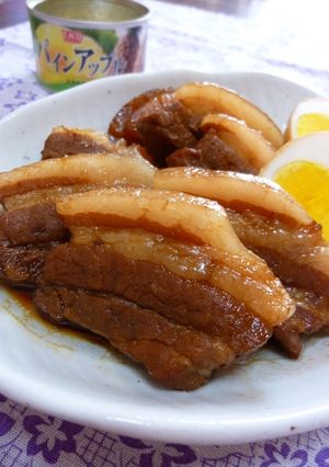☆パイン缶で…豚の角煮☆-レシピのメイン写真