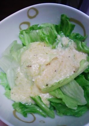 たまご豆腐でドレッシング-レシピのメイン写真