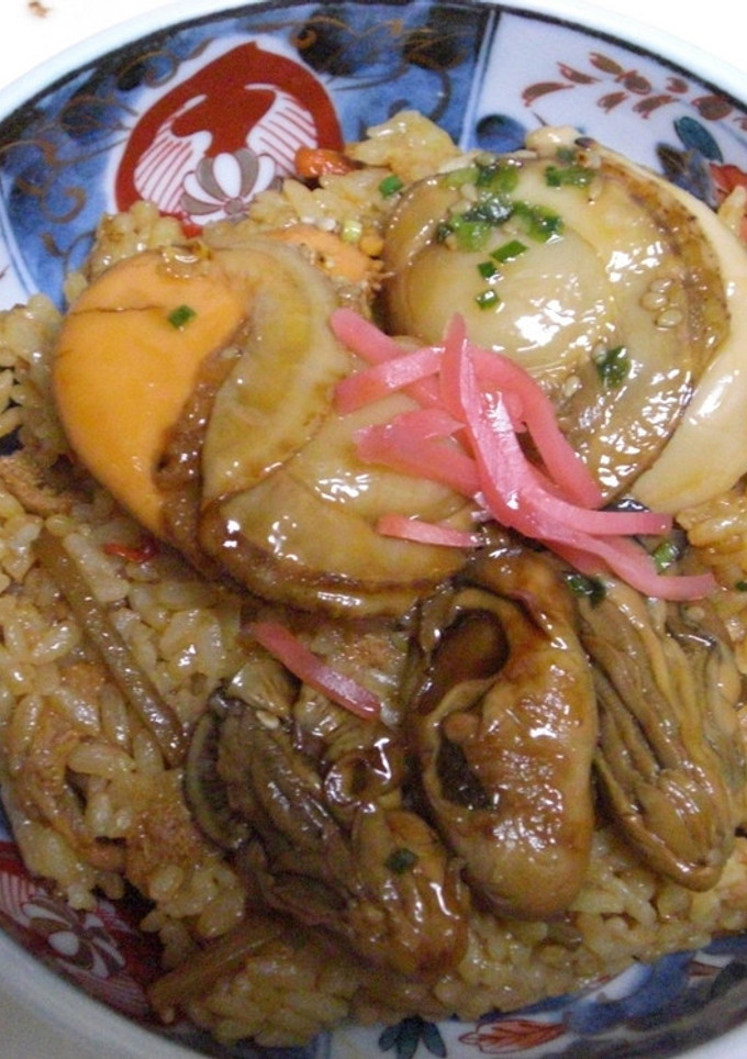 牡蠣・帆立の炊き込み丼-レシピのメイン写真