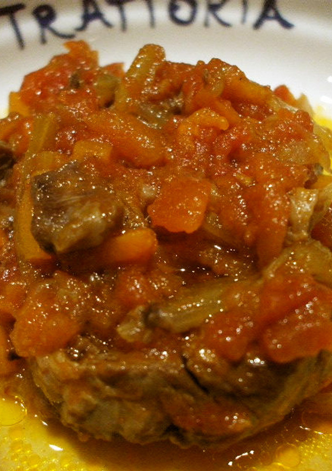 簡単クリスマス★牛肉のトマト煮イタリア風-レシピのメイン写真
