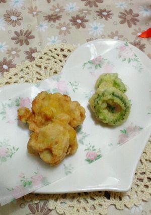 鶏肉とコーンのふわふわ揚げ-レシピのメイン写真