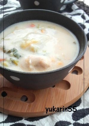 **体に優しい豆乳シチュー**-レシピのメイン写真