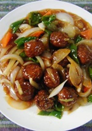 肉団子酢豚風-レシピのメイン写真