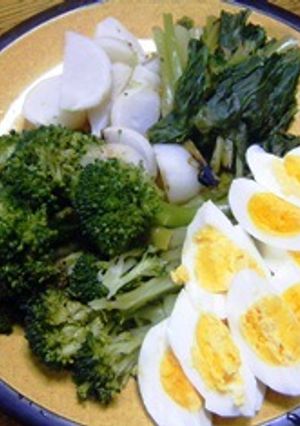 クックパーで作る簡単ホットサラダ-レシピのメイン写真