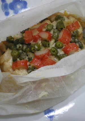 レンジで作るササミのマヨポン蒸し-レシピのメイン写真
