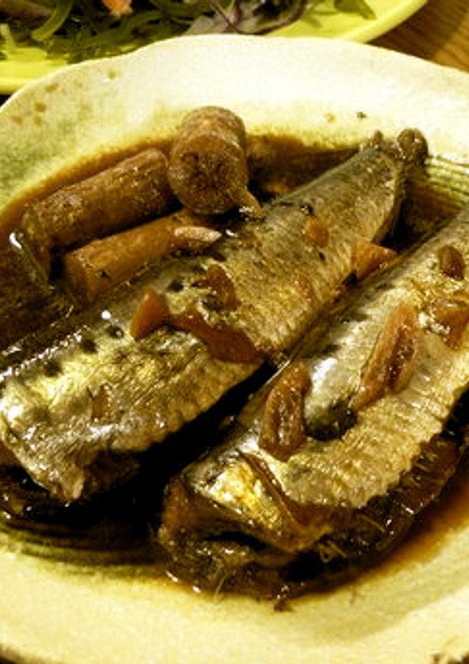 圧力鍋でいわしとごぼうの中華酢煮-レシピのメイン写真