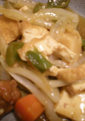 中華名菜の酢豚使用でかさ増やしおかず♪-レシピのメイン写真