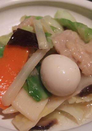 甘くてシャキシャキ!焼きキャベツの八宝菜-レシピのメイン写真