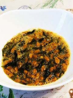 めかぶ納豆 ポン酢でさっぱり-レシピのメイン写真