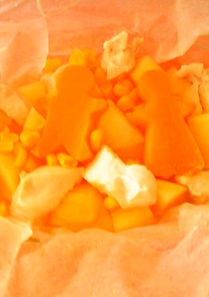 クッキングシート野菜蒸し♪-レシピのメイン写真