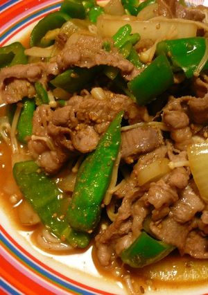 牛肉のごまみそ炒め-レシピのメイン写真