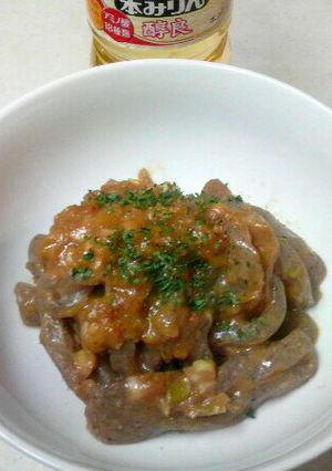 ねぎ味噌こんにゃく-レシピのメイン写真