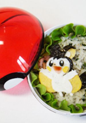 エモンガ✿ポケモンBWキャラ弁当-レシピのメイン写真