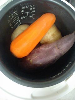 炊飯器にお任せで根菜調理が楽ちん!-レシピのメイン写真