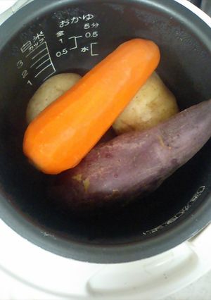 炊飯器にお任せで根菜調理が楽ちん！-レシピのメイン写真