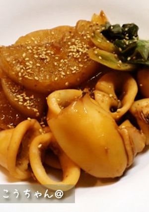 簡単♪いか大根-レシピのメイン写真