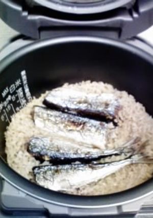 さんま炊き込みご飯-レシピのメイン写真