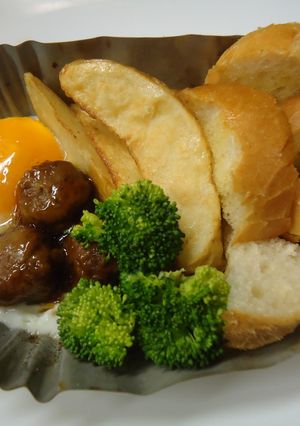 しっかり男の朝ごはん！-レシピのメイン写真