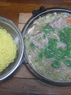 ポカポカラーメン鍋-レシピのメイン写真