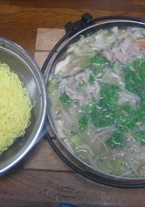 ポカポカラーメン鍋-レシピのメイン写真