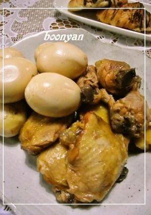 圧力なべで５分♬　鳥レッグのお酢煮込み❤-レシピのメイン写真