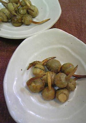 簡単★くわいの素揚げ-レシピのメイン写真