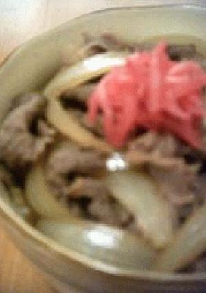 牛丼[１]-レシピのメイン写真
