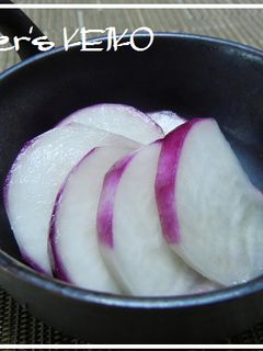 【農家のレシピ】かぶの即席☆昆布茶漬け-レシピのメイン写真