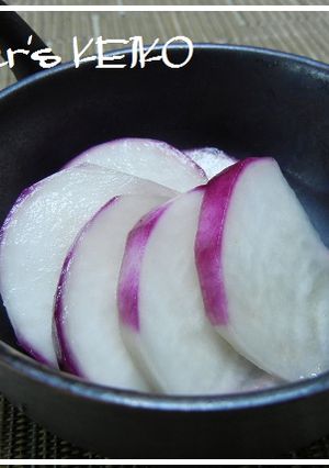 【農家のレシピ】かぶの即席☆昆布茶漬け-レシピのメイン写真