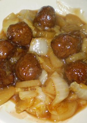冬野菜の甘酢肉だんご-レシピのメイン写真