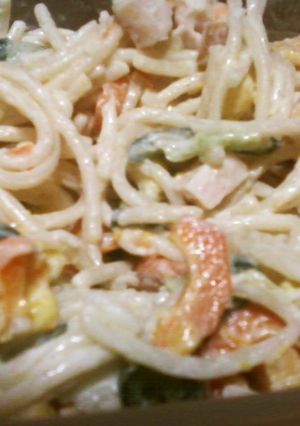 下味で旨さ抜群のスパゲティーサラダ-レシピのメイン写真