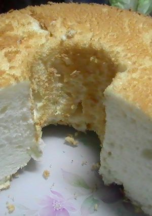 エンジェルシフォンケーキ-レシピのメイン写真