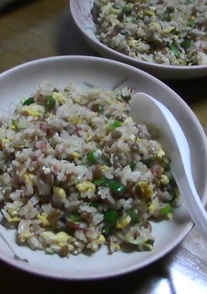 納豆炒飯-レシピのメイン写真