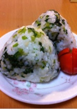 ガーリック☆菜飯-レシピのメイン写真